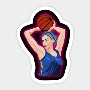 Women's Basketball Sticker